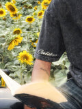 premium acid washed T shirt